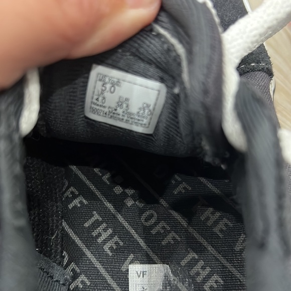Vans Kids Checker Sidewall Asphalt Shoes - Picture 9 of 10